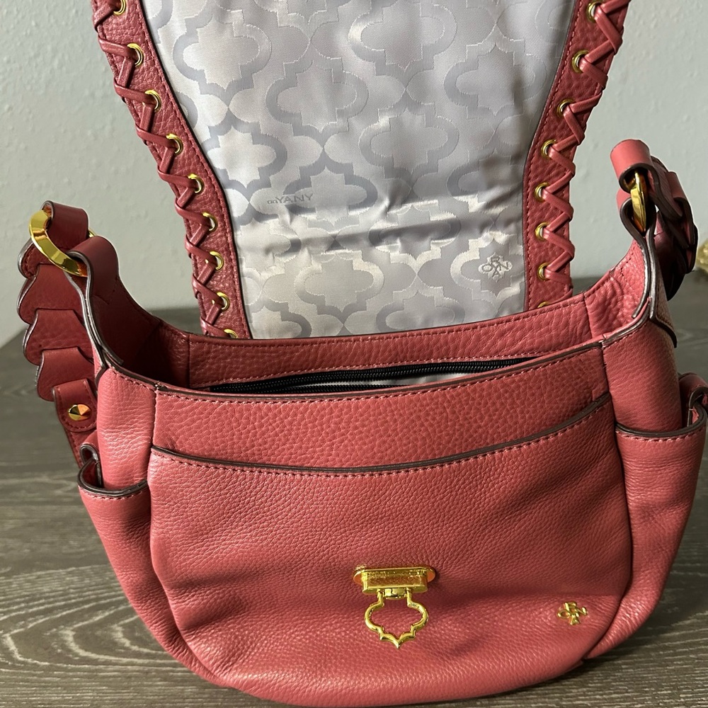 OrYANY Leather Shoulder Bag - Red - Picture 7 of 12
